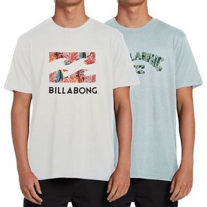 NEW Billabong Mens Short Sleeve Lounge Crew Tee,2 Pack